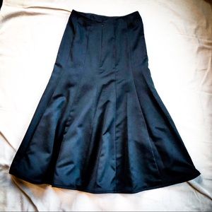 Long Black Evening Skirt
